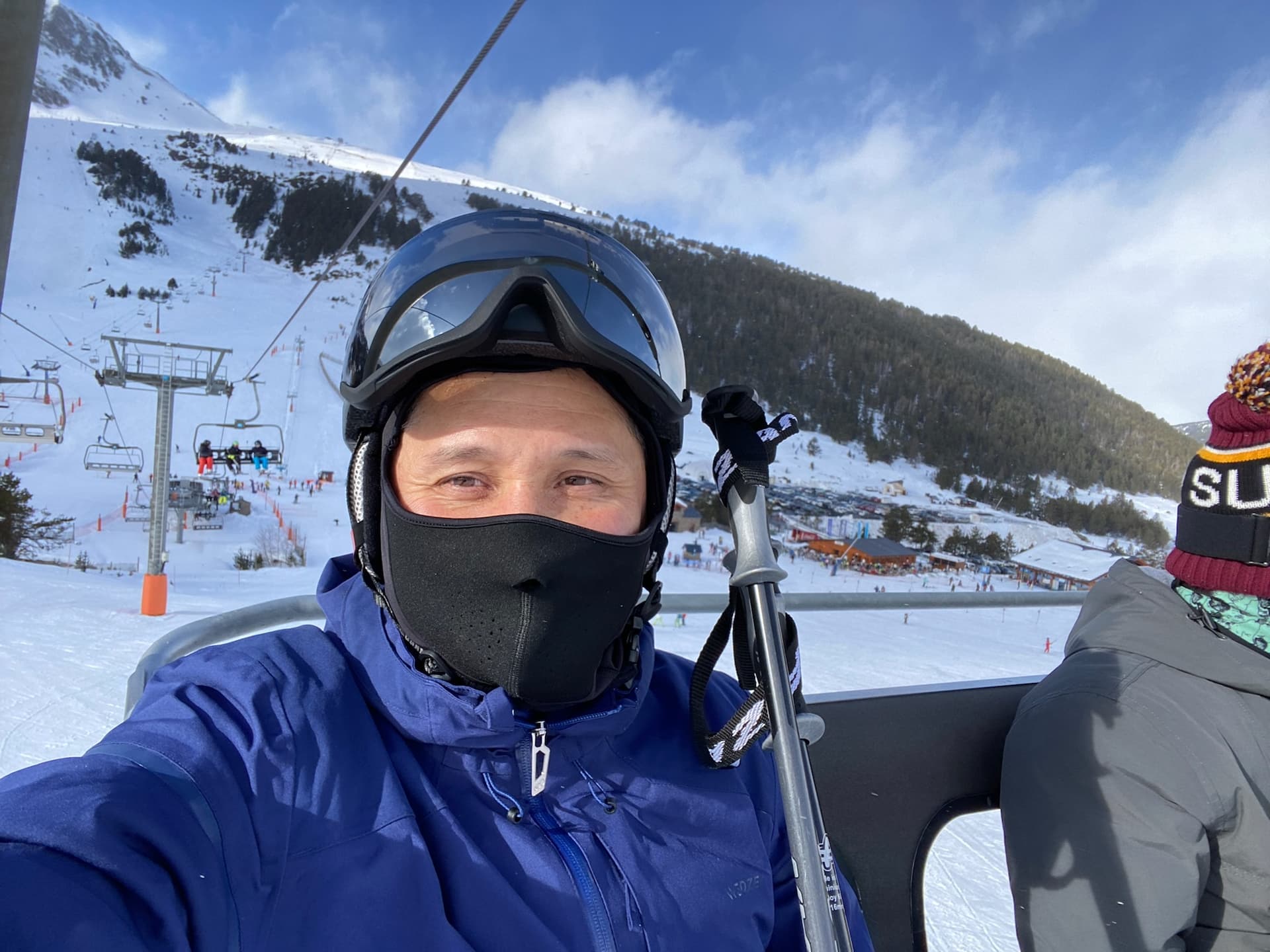 Skiing